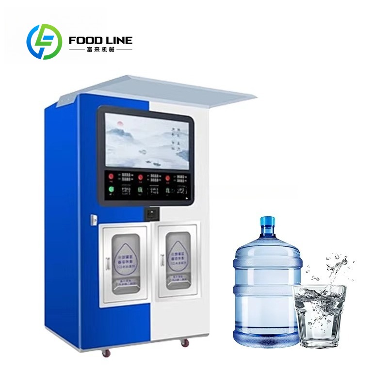 Vending Machine Qr Code - QR kodlu, nakit ödemeli arıtılmış su