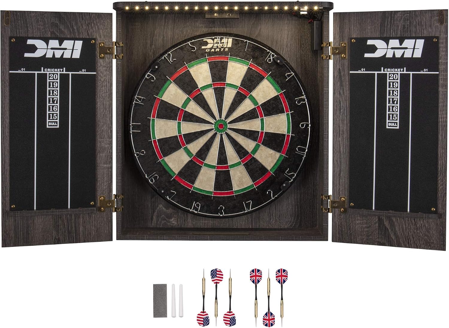 Electronic Dartboard Cabinet - ^Paris Bristle Dart Tahtası Dolap Setleri