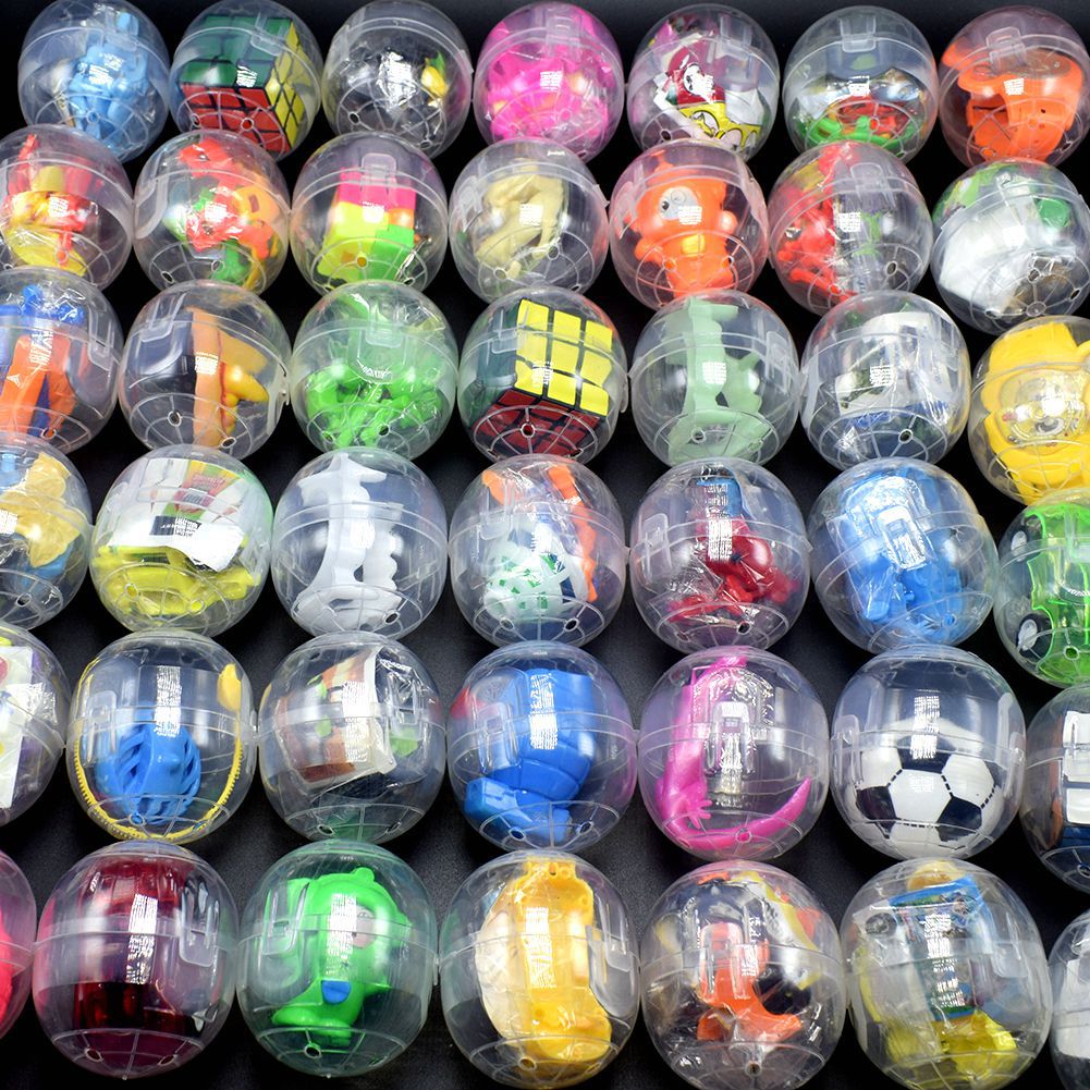 Coin Pusher Machine - 20 adet Gachapon makinesi şeffaf Gachapon