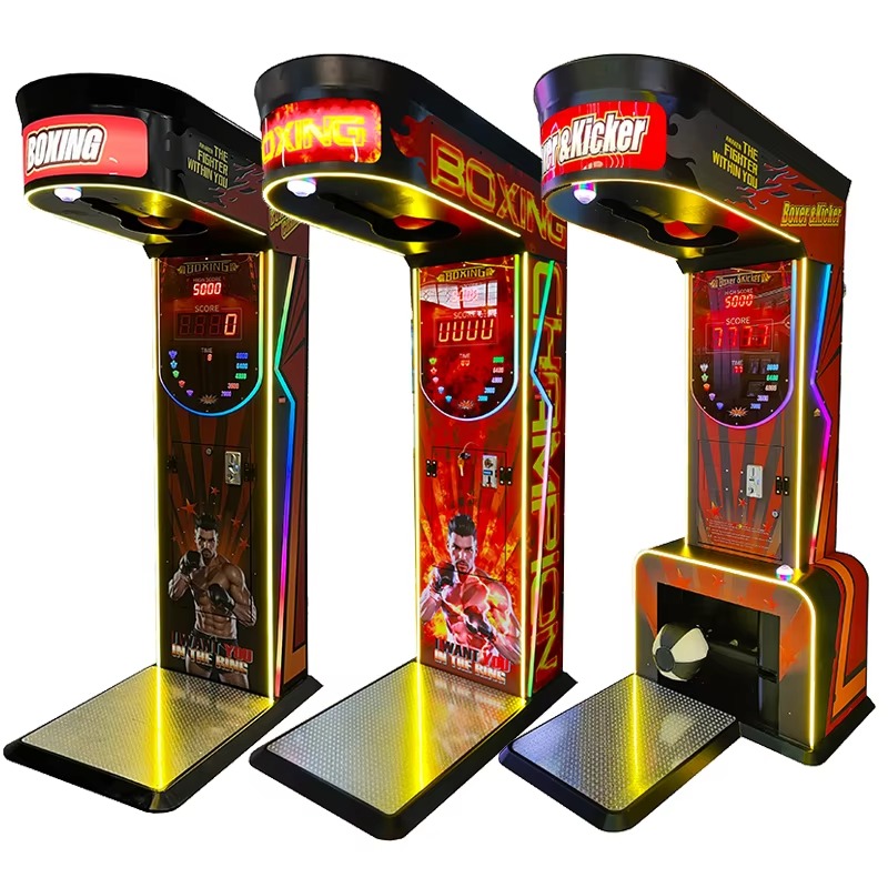 Coin Pusher Machine - Su Geçirmez Sokak Boksu Tekme Makinesi