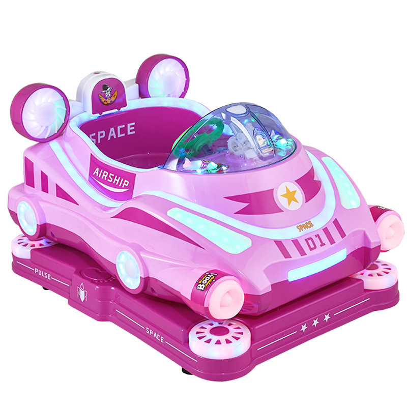 Coin Operated Kiddie Ride - Yeni Baloncuk Üfleyen Uzay Gemisi Çocuk