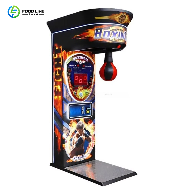 Arcade Game Coin - Siyah Kral Boks Arcade Makinesi Süper