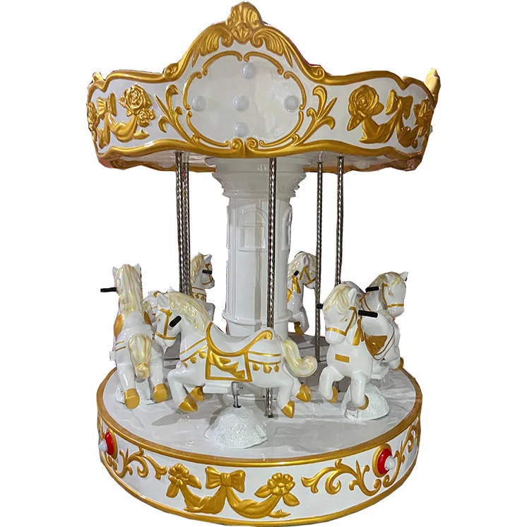 Coin Operated Kiddie Ride - 2026 Peri Masalı Tarzı Atlıkarınca 6