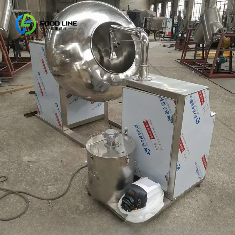 Bubble Gum Machine - Özelleştirilmiş 75kg/parti Sakız Parlatma Tavası, Şekerleme