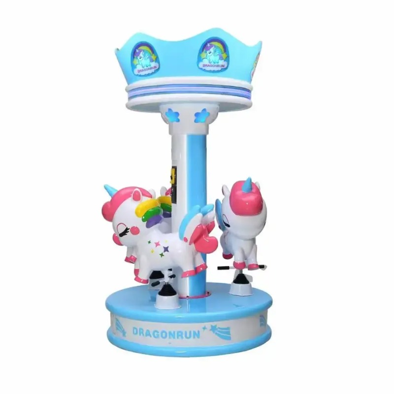 Coin Operated Kiddie Ride - Ucuz Jetonlu 3 Kişilik Atlıkarınca Çocuk