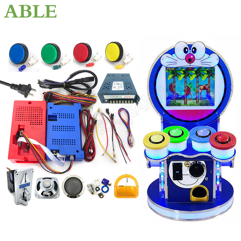 Coin Operated Kiddie Ride - Arcade Macera Adası Çocuk Ritim Düğme