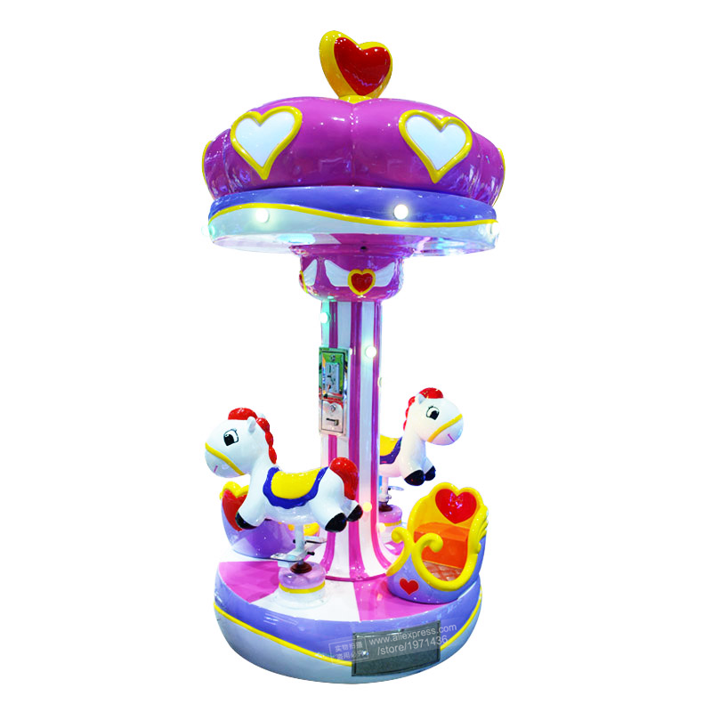 Coin Operated Kiddie Ride - Elektrikli Atlıkarınca 3 Kişilik Çocuk Oyun