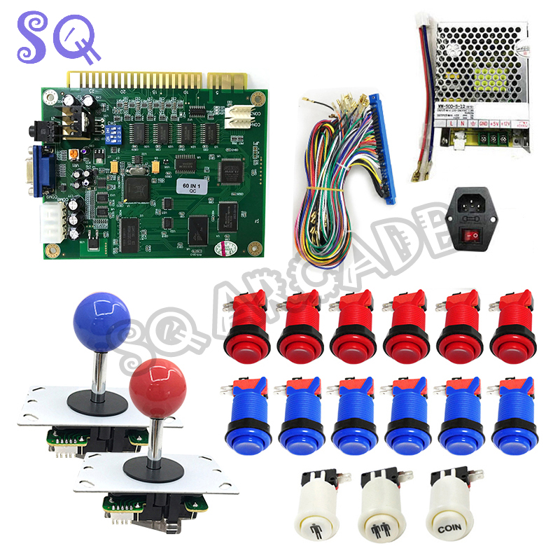 Arcade 60'sı 1 Arada Çoklu Oyu - Arcade Button Pcb incelemesi ve fiyatı