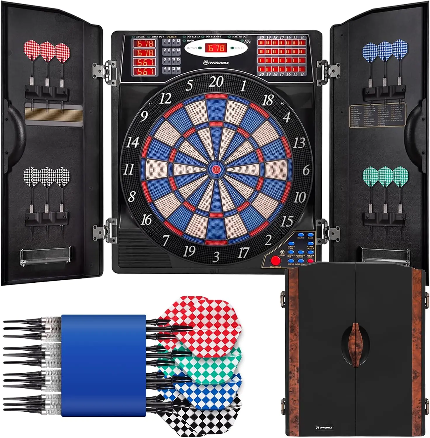 Yetişkinler için Elektronik Da - Electronic Dartboard Cabinet incelemesi ve fiyatı