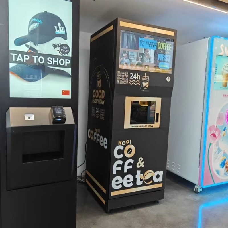 Tam Otomatik Küçük Boy Dış/İç  - Vending Machine Qr Code incelemesi ve fiyatı