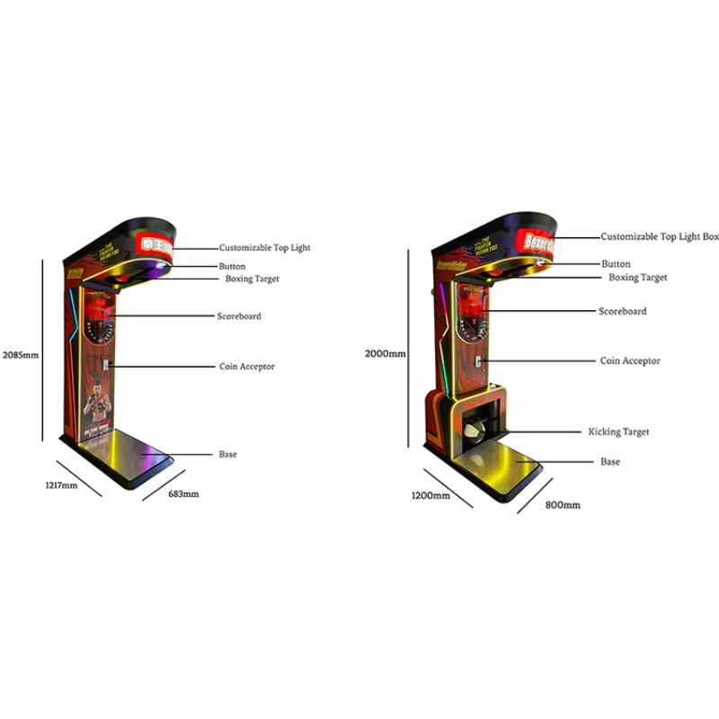 Su Geçirmez Sokak Boksu Tekme  - Coin Pusher Machine incelemesi ve fiyatı