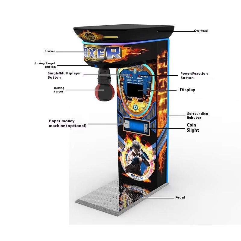 Siyah Kral Boks Arcade Makines - Arcade Game Coin incelemesi ve fiyatı