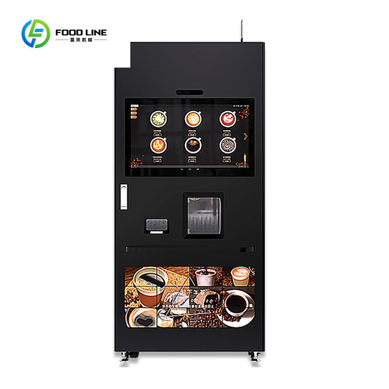 Akıllı QR Kodlu Ticari Espress - Vending Machine Qr Code incelemesi ve fiyatı