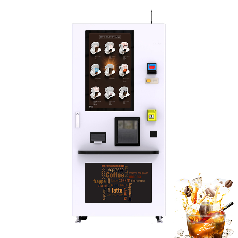 Akıllı QR Kodlu Ticari Espress - Vending Machine Qr Code incelemesi ve fiyatı
