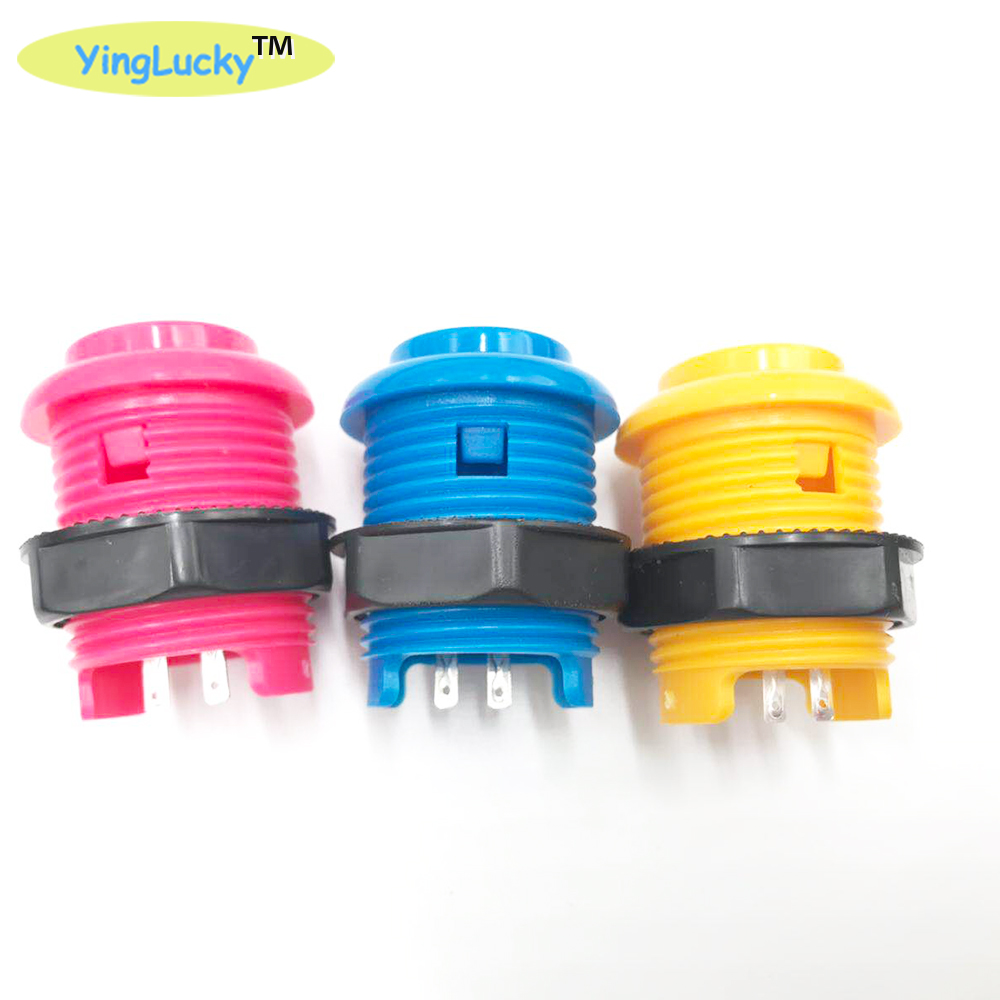 50 adet Arcade Düğmeleri 28mm  - Coin Pusher Machine incelemesi ve fiyatı