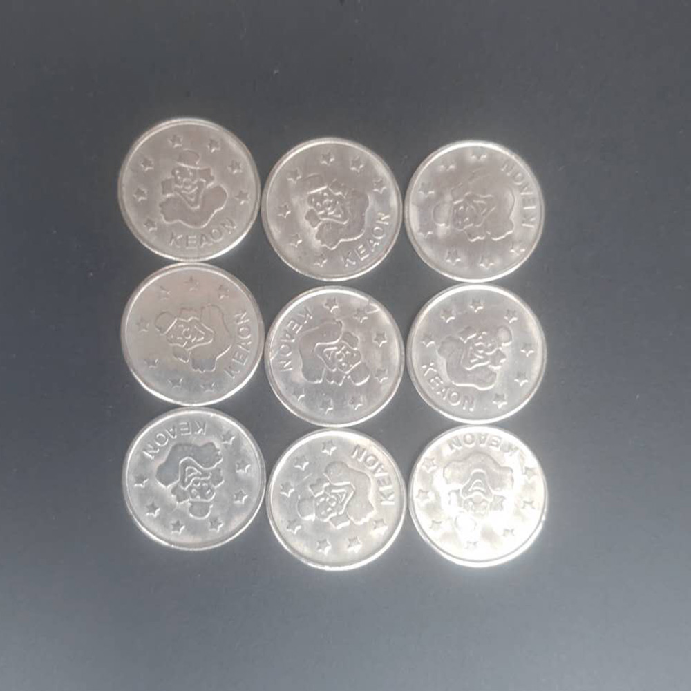 1000 adet 24.2*1.85mm Paslanma - Coin Pusher Machine incelemesi ve fiyatı