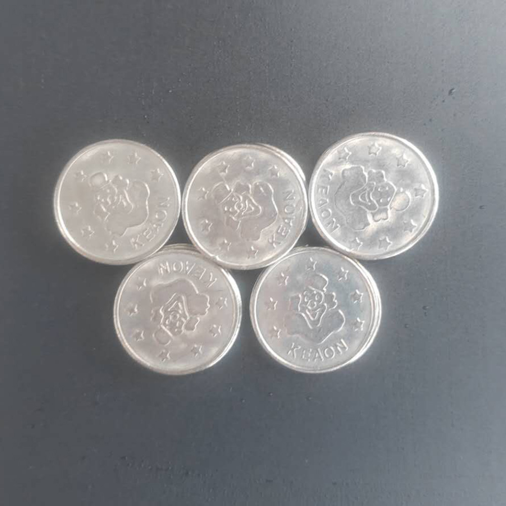 1000 adet 24.2*1.85mm Paslanma - Coin Pusher Machine incelemesi ve fiyatı