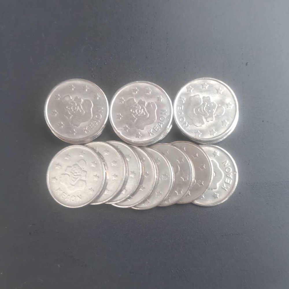 1000 adet 24.2*1.85mm Paslanma - Coin Pusher Machine incelemesi ve fiyatı